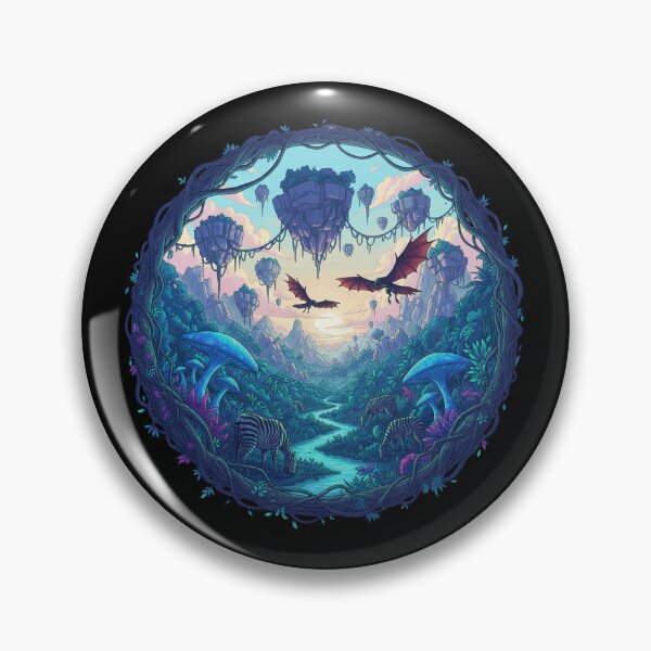 Item preview, Avatar-Inspired Pandora Forest Art – Bioluminescent Fantasy Jungle Nature designed and sold by alllyxispace.