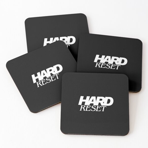 Item preview, HARD RESET – Minimalist Motivational Typography Design designed and sold by daila70.