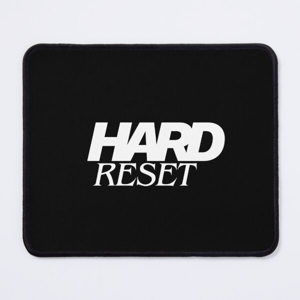 Item preview, HARD RESET – Minimalist Motivational Typography Design designed and sold by daila70.