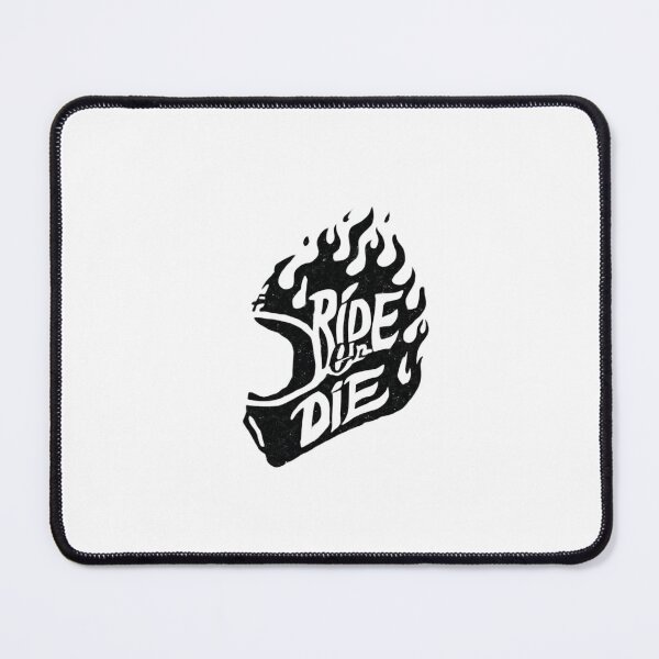 Item preview, Ride or Die – Flaming Helmet designed and sold by TwoWheels-shop.