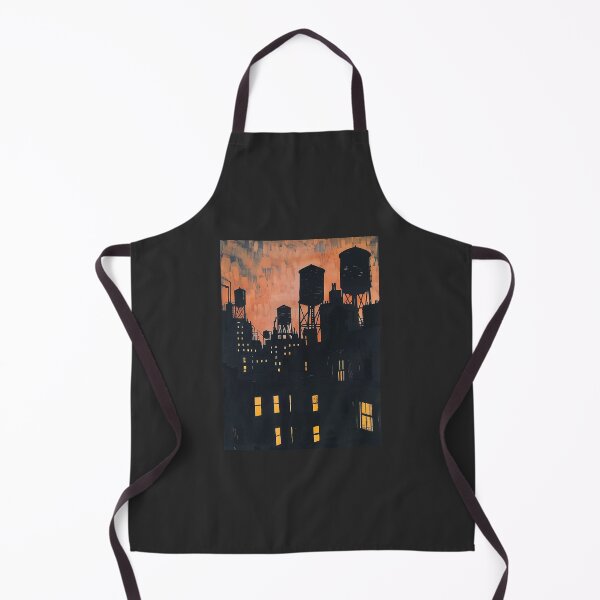Item preview, NYC Skyline Water Towers at Night 2 designed and sold by [EverNever] Creative Gear Alternatives.