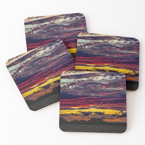 Item preview, Rainbow sunset burning the sky designed and sold by Kypridemos.
