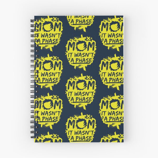 Item preview, MOM IT WASN'T A PHASE FUNNY EMO GIFT designed and sold by Plant On Demand.