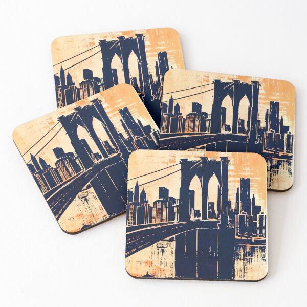 Item preview, Brooklyn Bridge NY City Skyline designed and sold by [EverNever] Creative Gear Alternatives.