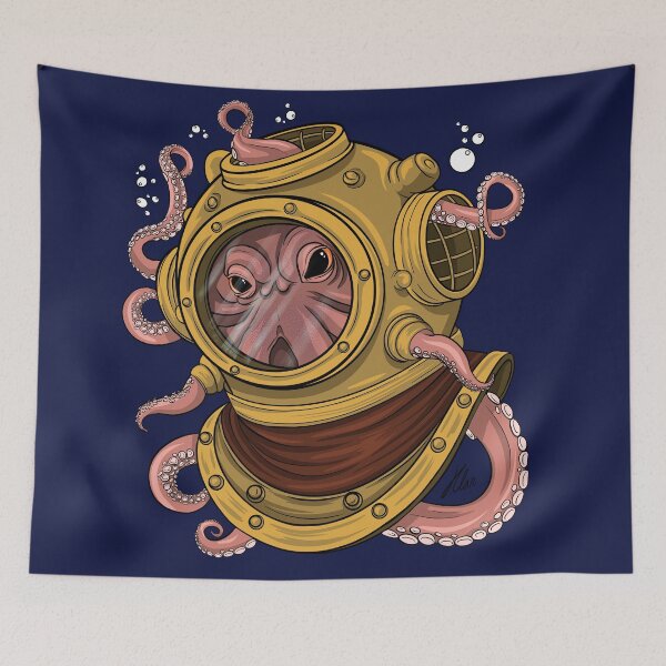 Item preview, Octodiver designed and sold by jclar-art.