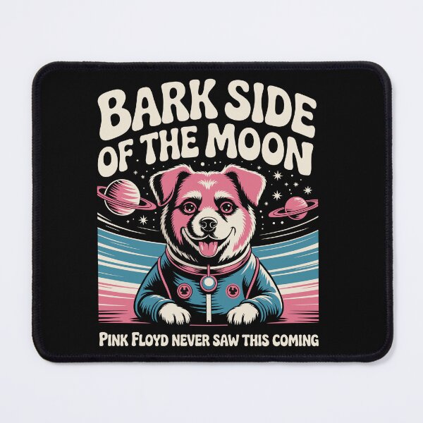 Item preview, Bark Side Of The Moon designed and sold by itsPawsomeTime.