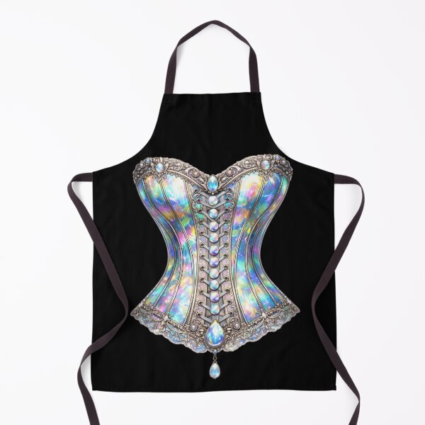 Item preview, Illusion Corset Opal Prism Pearlescent Celestial Aesthetic designed and sold by ArcanePrintsxo.