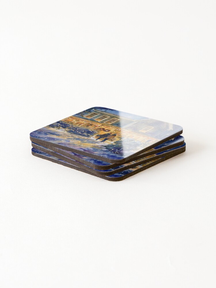 Thumbnail 4 of 5, Coasters (Set of 4), Iconic Winter designed and sold by Rozenta.