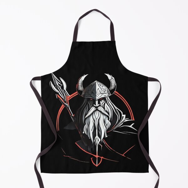 Item preview, Odin with spear Gungnir, ravens ‘Allfather’ 2 designed and sold by Neon G.
