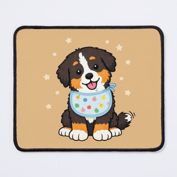 Item preview, Baby Bernese Mountain dog with a bib designed and sold by PawPurfect.