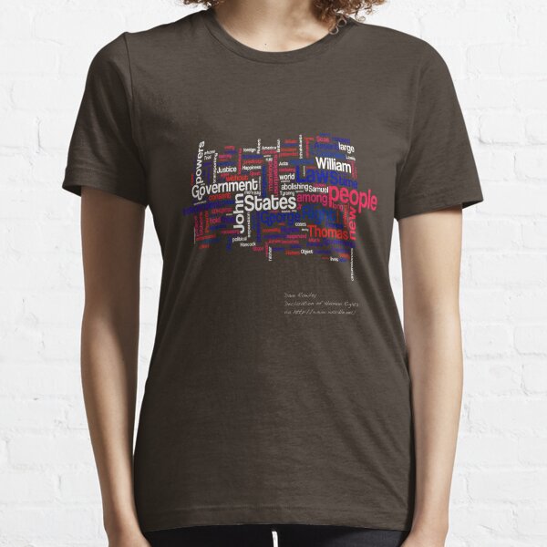 declaration of independence shirt