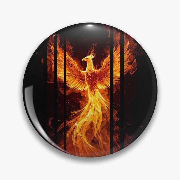 Item preview, Phoenix rising from flames Rise Again 2 designed and sold by Neon G.