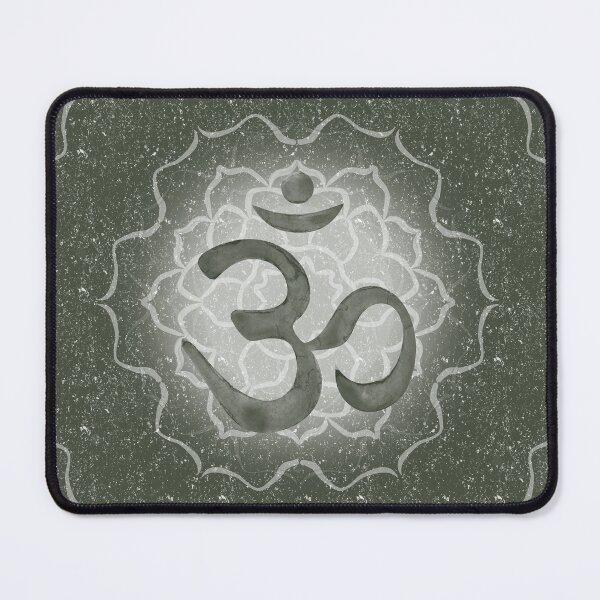 Item preview, OM Mandala Dark Watercolor Bija - Pine designed and sold by Irene Estelle.