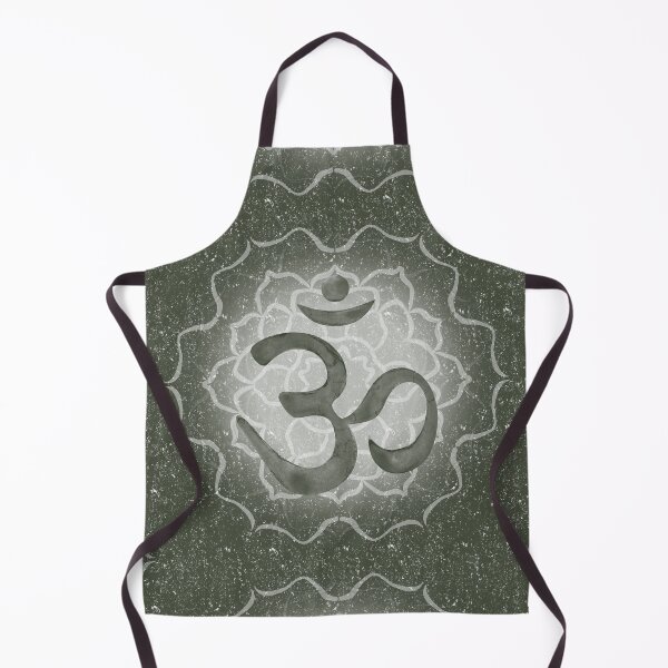 Item preview, OM Mandala Dark Watercolor Bija - Pine designed and sold by Irene Estelle.