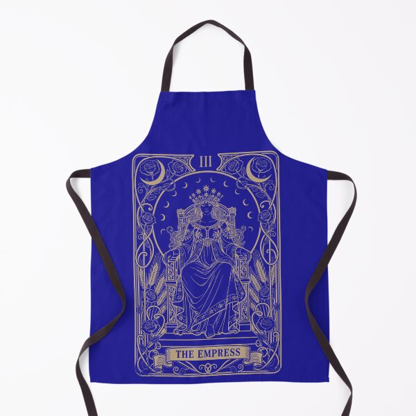 Item preview, The empress tarot style gold line art designed and sold by Wisnak SHOP.
