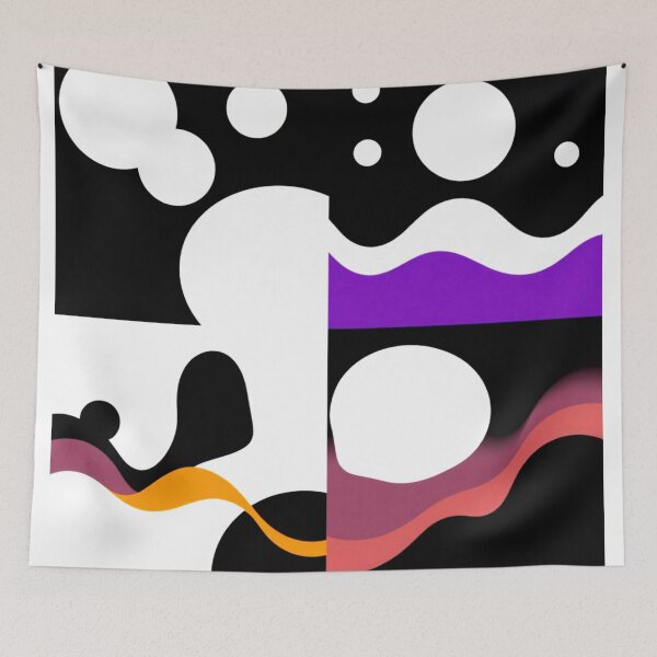 Item preview, bubble logic abstract colorful geometric design designed and sold by SmashingDeals.