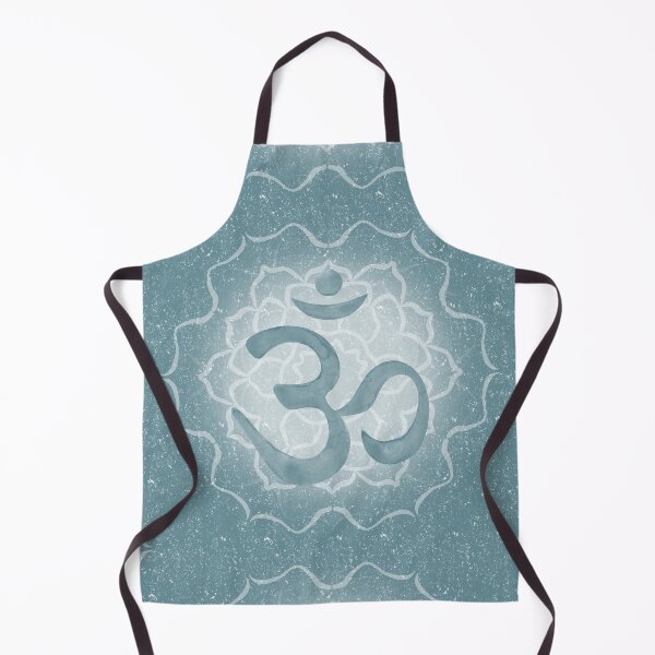 Item preview, OM Mandala Dark Watercolor Bija - Peacock designed and sold by Irene Estelle.