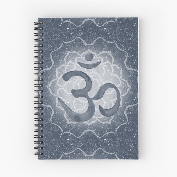 Item preview, OM Mandala Dark Watercolor Bija - Dusk designed and sold by Irene Estelle.
