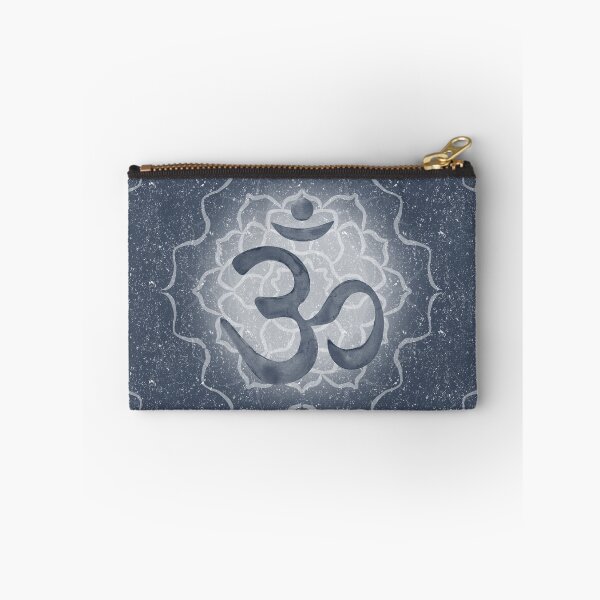 Item preview, OM Mandala Dark Watercolor Bija - Dusk designed and sold by Irene Estelle.