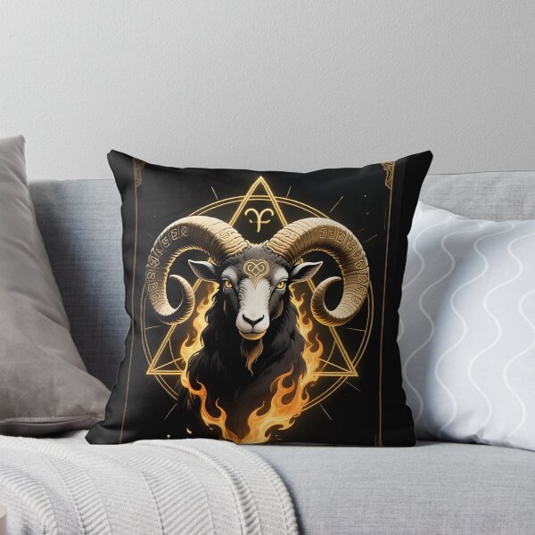Item preview, Aries – Golden Flame Zodiac Card designed and sold by Soulharmony.