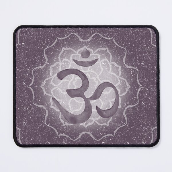 Item preview, OM Mandala Dark Watercolor Bija - Fig designed and sold by Irene Estelle.