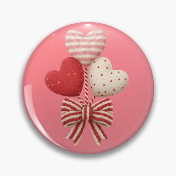 Artikelvorschau, Gestrickter Herzstrauß – Gemütliche Valentinstagsillustration entworfen und verkauft von Nara8.