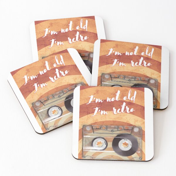 Item preview, I'm not old I'm retro designed and sold by No socks.
