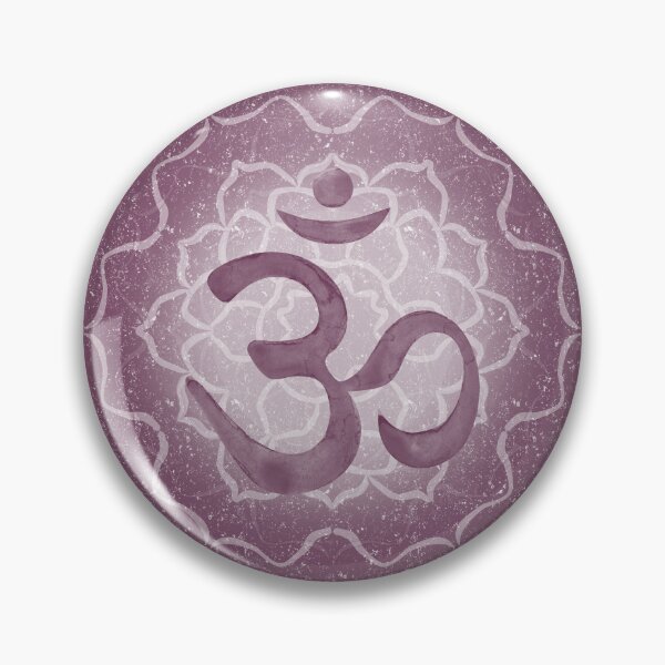 Item preview, OM Mandala Dark Watercolor Bija - Beet designed and sold by Irene Estelle.