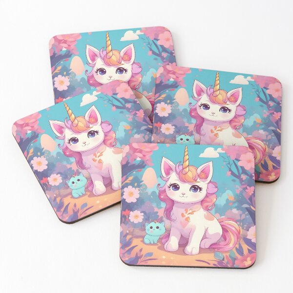 Item preview, Unicorn Cat Garden: Magical Bond designed and sold by designer02store.