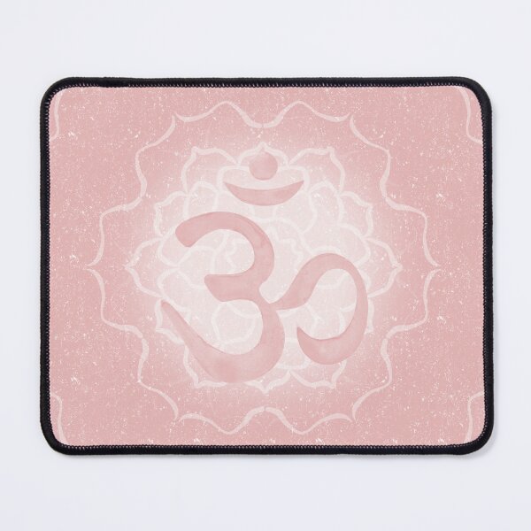 Item preview, OM Mandala Dark Watercolor Bija - Rose designed and sold by Irene Estelle.