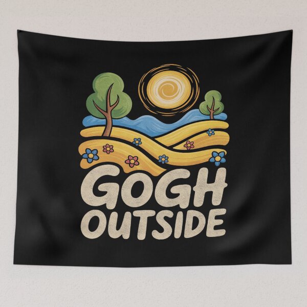 Item preview, Go Outside Gentle Mindfulness Reminder designed and sold by FreshVibe Prints.