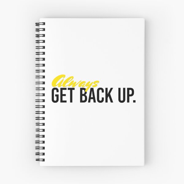 Item preview, Always Get Back Up - Goldenrod designed and sold by sillyjess.