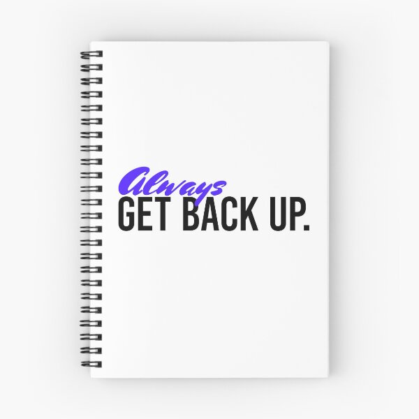 Item preview, Always Get Back Up - Ultramarine designed and sold by sillyjess.