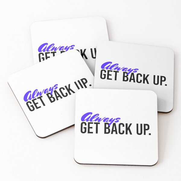 Item preview, Always Get Back Up - Ultramarine designed and sold by sillyjess.