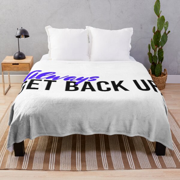 Item preview, Always Get Back Up - Ultramarine designed and sold by sillyjess.