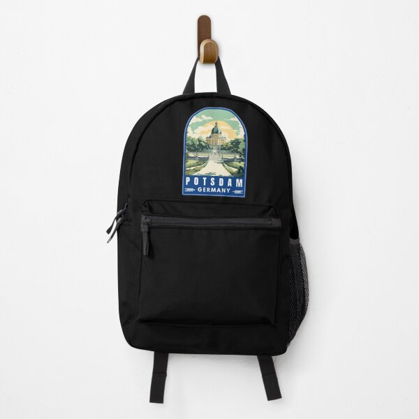 Item preview, Potsdam in Brandenburg Germany Retro Travel Art Emblem designed and sold by MaateoDesign.