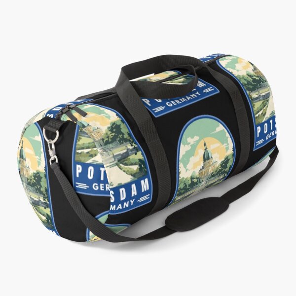 Item preview, Potsdam in Brandenburg Germany Retro Travel Art Emblem designed and sold by MaateoDesign.