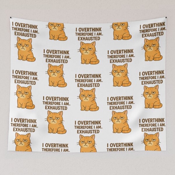 Item preview, Professional Overthinker | Funny Anxiety designed and sold by Tw1nsAIArt.