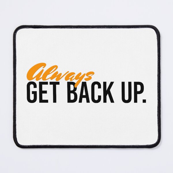 Item preview, Always Get Back Up - Pumpkin designed and sold by sillyjess.