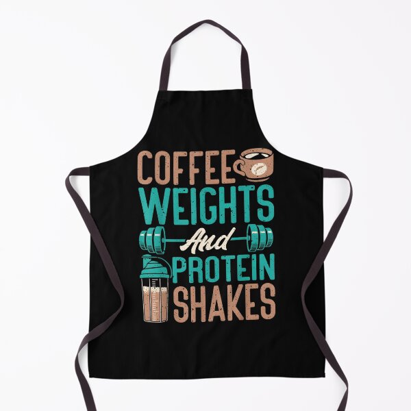 Item preview, Funny Workout Coffee Weights and Protein Shakes Weightlifting Workout designed and sold by CameronTheBro.