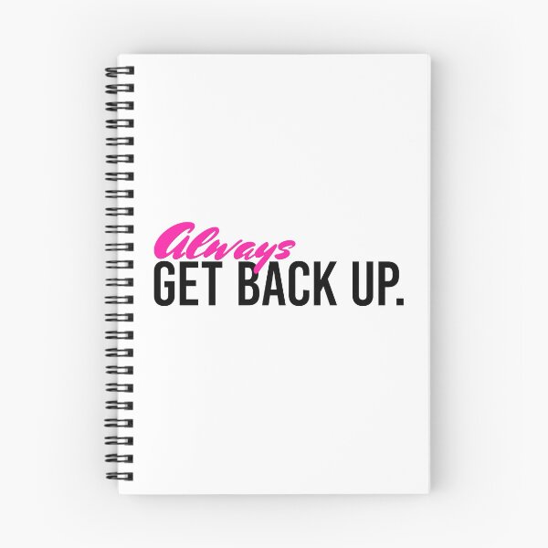 Item preview, Always Get Back Up - Pink designed and sold by sillyjess.