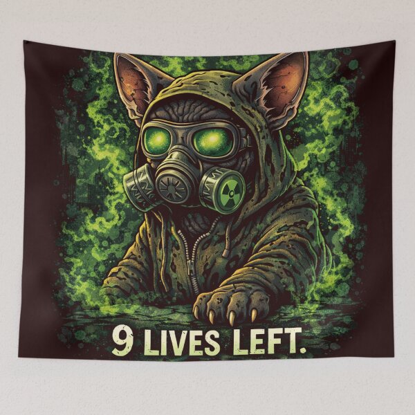 Item preview, 9 Lives Left – Apocalypse Sphynx designed and sold by Furvisors.