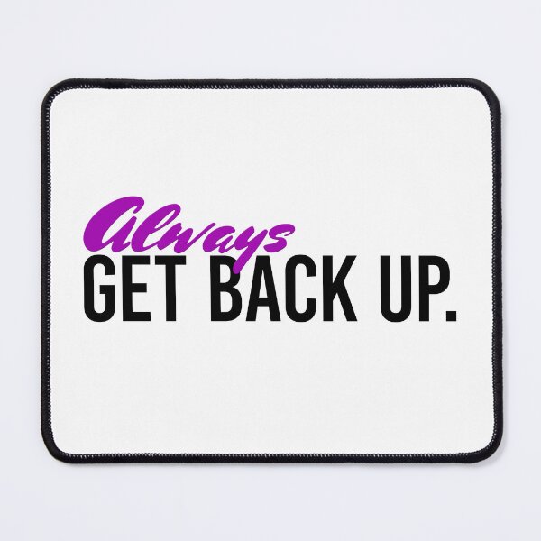 Item preview, Always Get Back Up - Violet designed and sold by sillyjess.