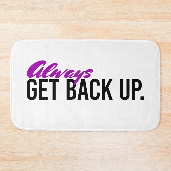 Item preview, Always Get Back Up - Violet designed and sold by sillyjess.