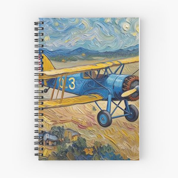Item preview, Vintage propeller aircraft in flight designed and sold by sid1802.
