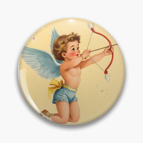 Item preview, Cupid shooting an arrow designed and sold by DesignDuoStudio.