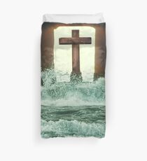 At the Cross Duvet Cover