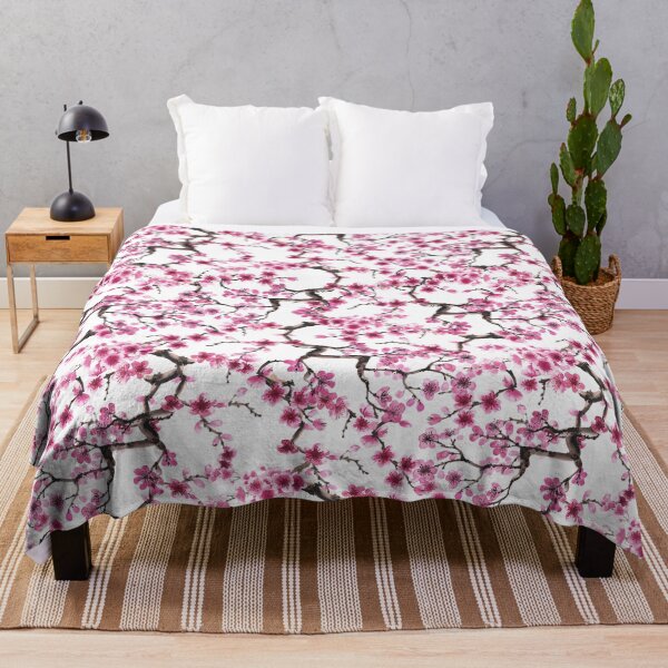 Item preview, Watercolor Sakura on White. Cherry Blossom designed and sold by Sveta Aho.