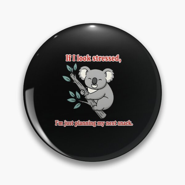 Artikelvorschau, Niedlicher Koala mit lustigem Spruch – lustiger Koala entworfen und verkauft von NoPurrsGiven.