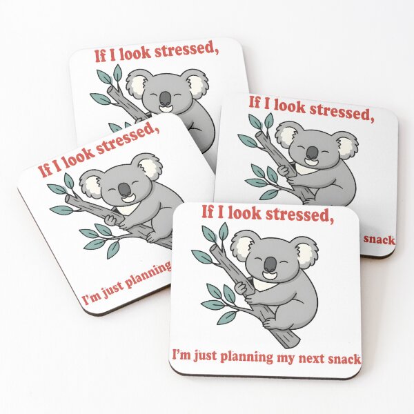 Item preview, Cute Koala with Funny Quote Design - funny koala  designed and sold by NoPurrsGiven.